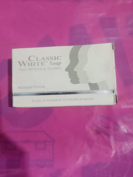 classic white soap