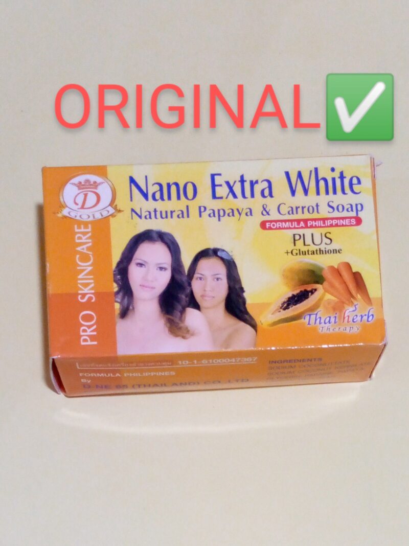 Original Nano extra white soap